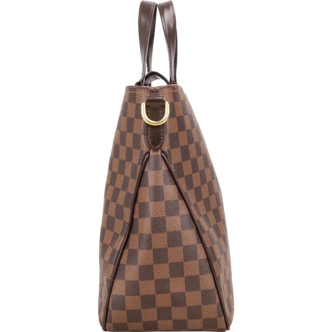 Louis Vuitton Monogram Damier Ebene Cabas Rosebery Handbag Bruin