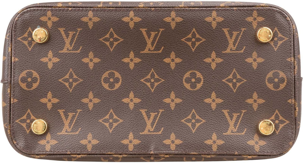 Louis Vuitton Louis Vuitton Monogram Canvas NM Lockit Handbag Bruin