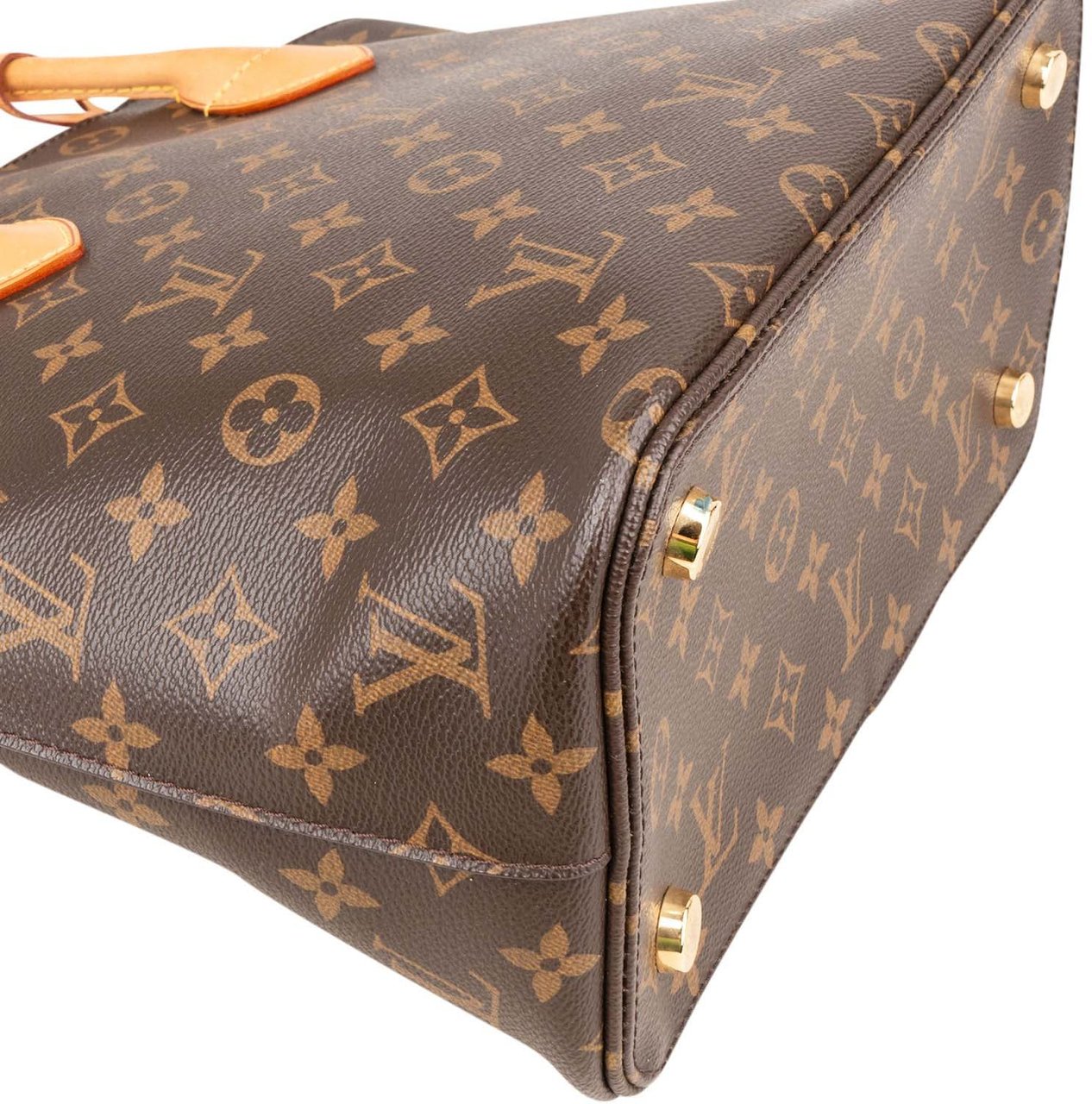 Louis Vuitton Louis Vuitton Monogram Canvas NM Lockit Handbag Bruin