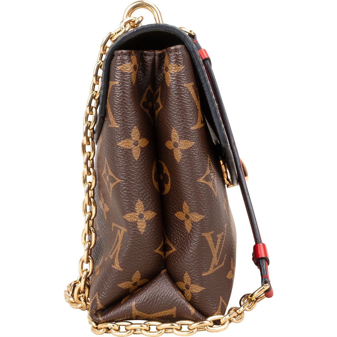 Louis Vuitton Monogram Canvas Saint Placide Crossbody Bag Bruin