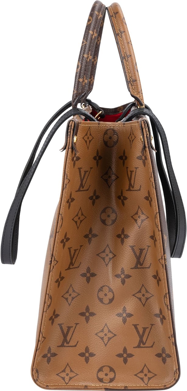 Louis Vuitton Louis Vuitton Monogram Giant Canvas Onthego MM Handbag Bruin