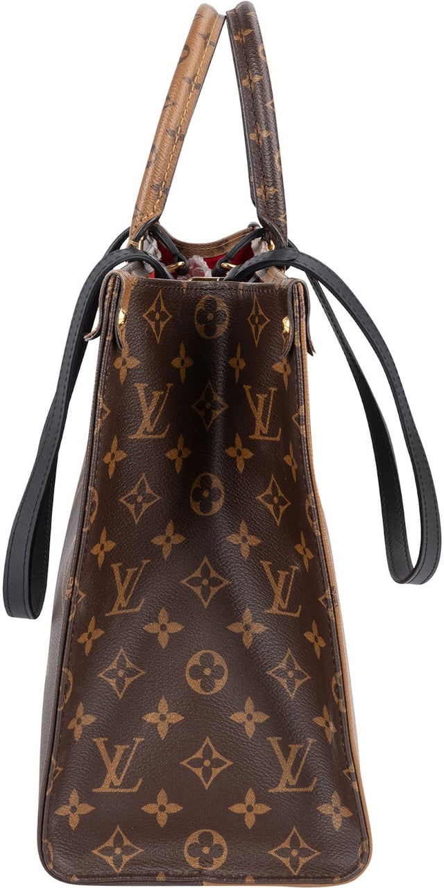 Louis Vuitton Louis Vuitton Monogram Giant Canvas Onthego MM Handbag Bruin
