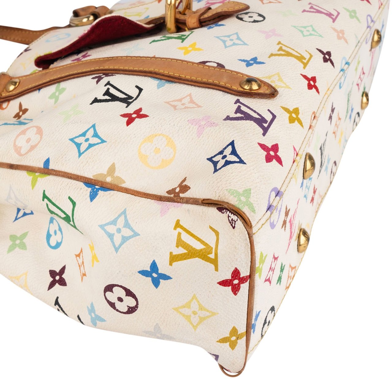 Louis Vuitton Louis Vuitton Monogram Murakami Multicolor Aurelia MM Shoulder Bag Wit