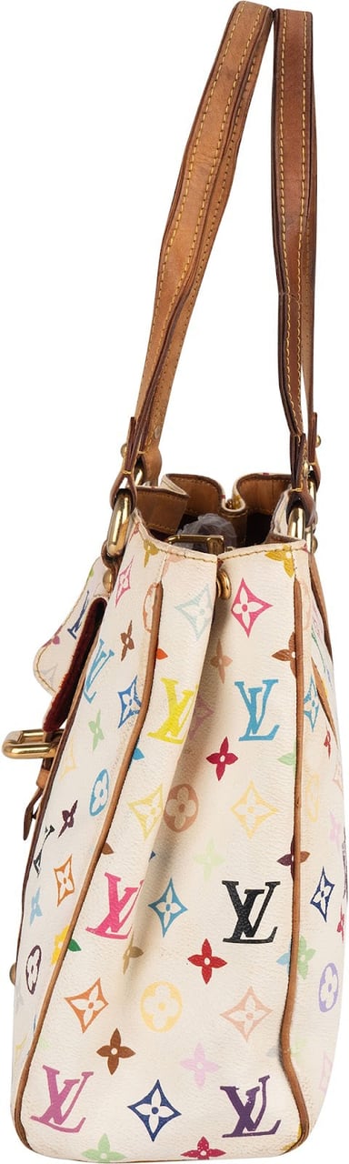 Louis Vuitton Louis Vuitton Monogram Murakami Multicolor Aurelia MM Shoulder Bag Wit