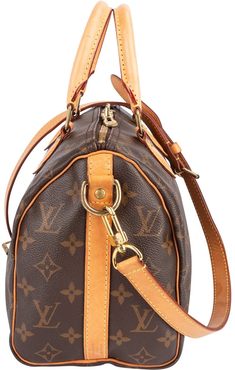 Louis Vuitton Louis Vuitton Monogram Canvas Speedy 25 Bandoulière Handbag Bruin