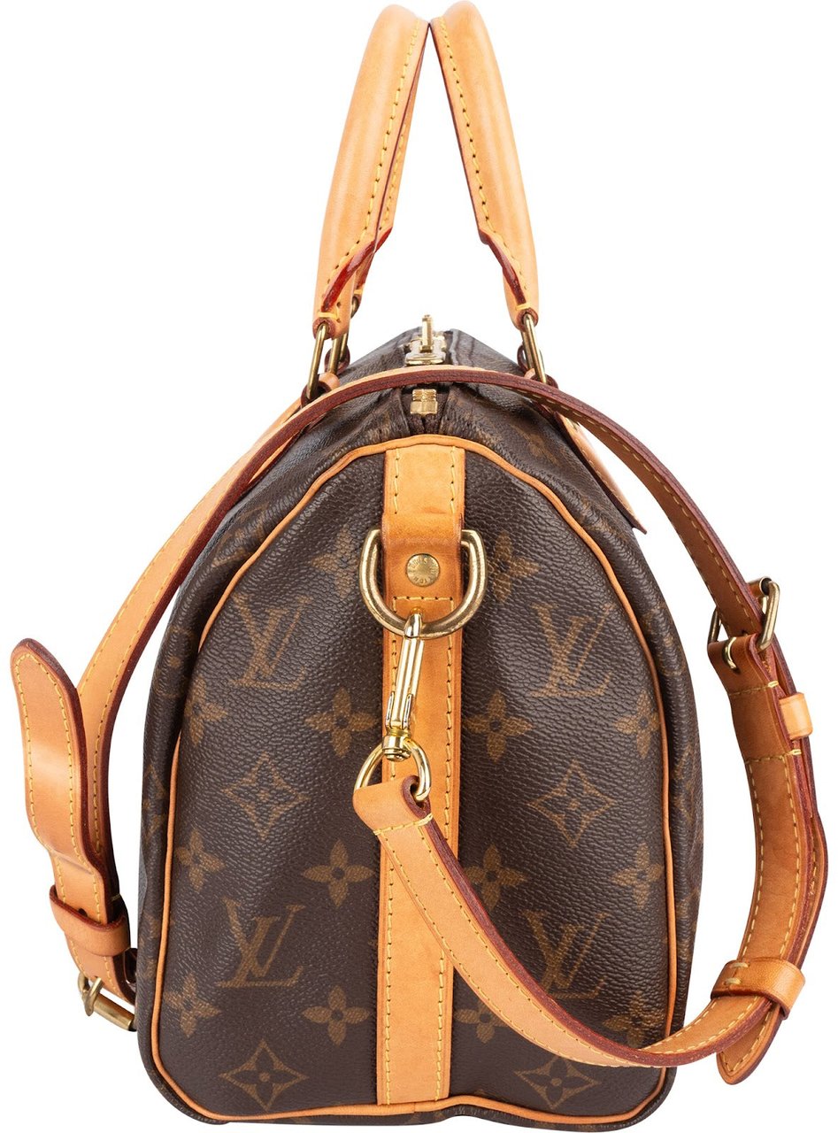 Louis Vuitton Louis Vuitton Monogram Canvas Speedy 25 Bandoulière Handbag Bruin