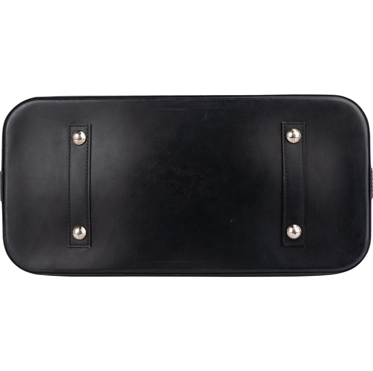 Louis Vuitton Louis Vuitton Noir Epi Leather Alma GM Handbag Zwart