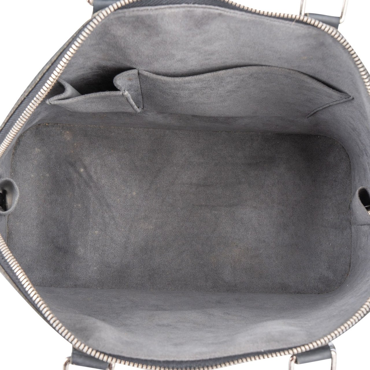 Louis Vuitton Louis Vuitton Noir Epi Leather Alma GM Handbag Zwart