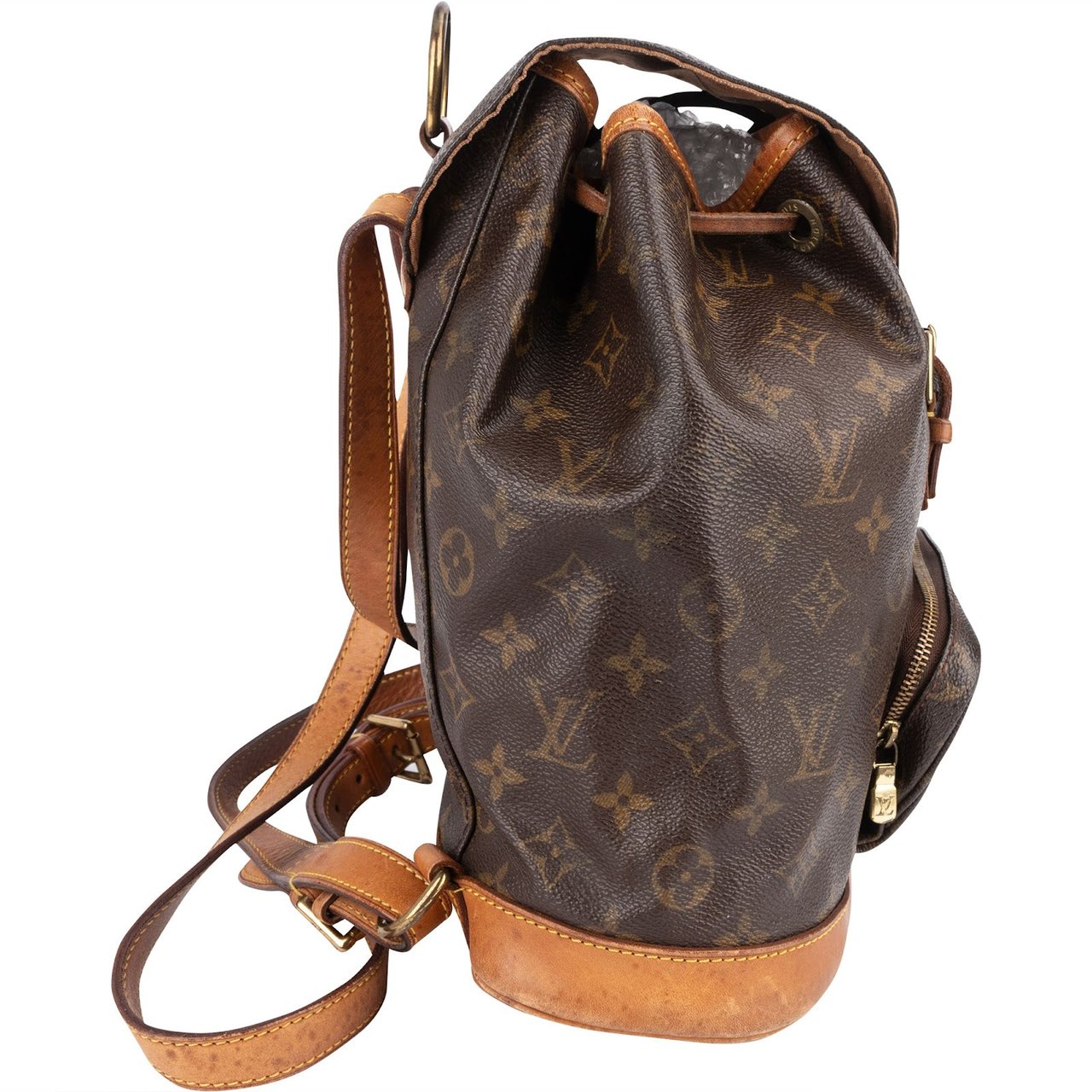 Louis Vuitton Louis Vuitton Monogram Canvas Montsouris MM Backpack Bruin