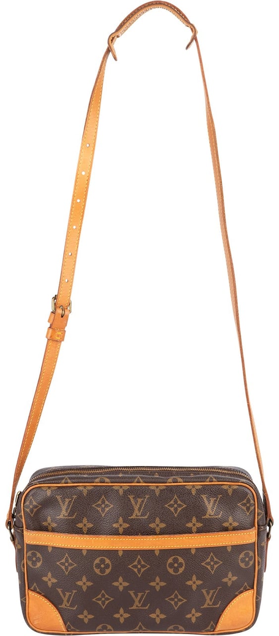Louis Vuitton Louis Vuitton Monogram Canvas Trocadero 27 Crossbody Bag Bruin