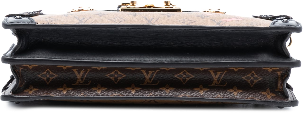 Louis Vuitton Monogram Reverse Trunk Clutch Bruin