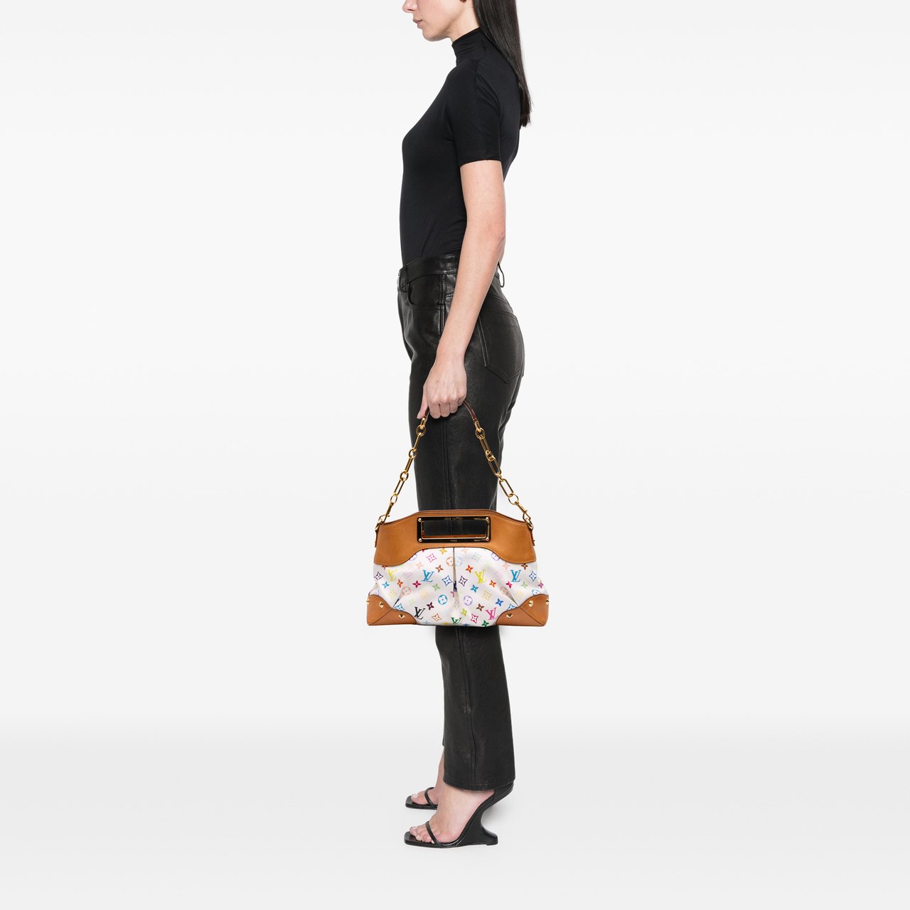 Louis Vuitton Monogram Multicolore Judy MM Wit