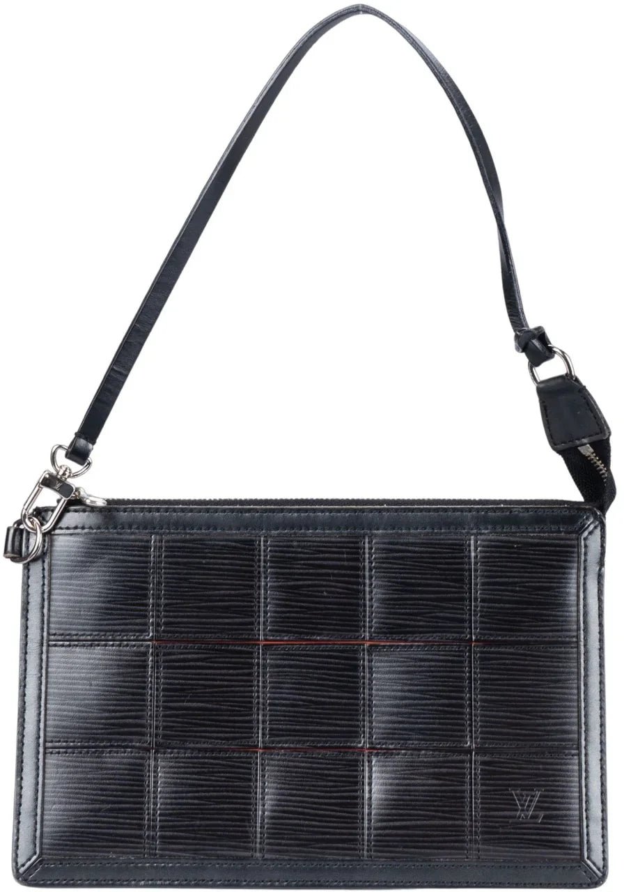 Louis Vuitton Louis Vuitton Epi Stretch Pochette Accessoire Zwart