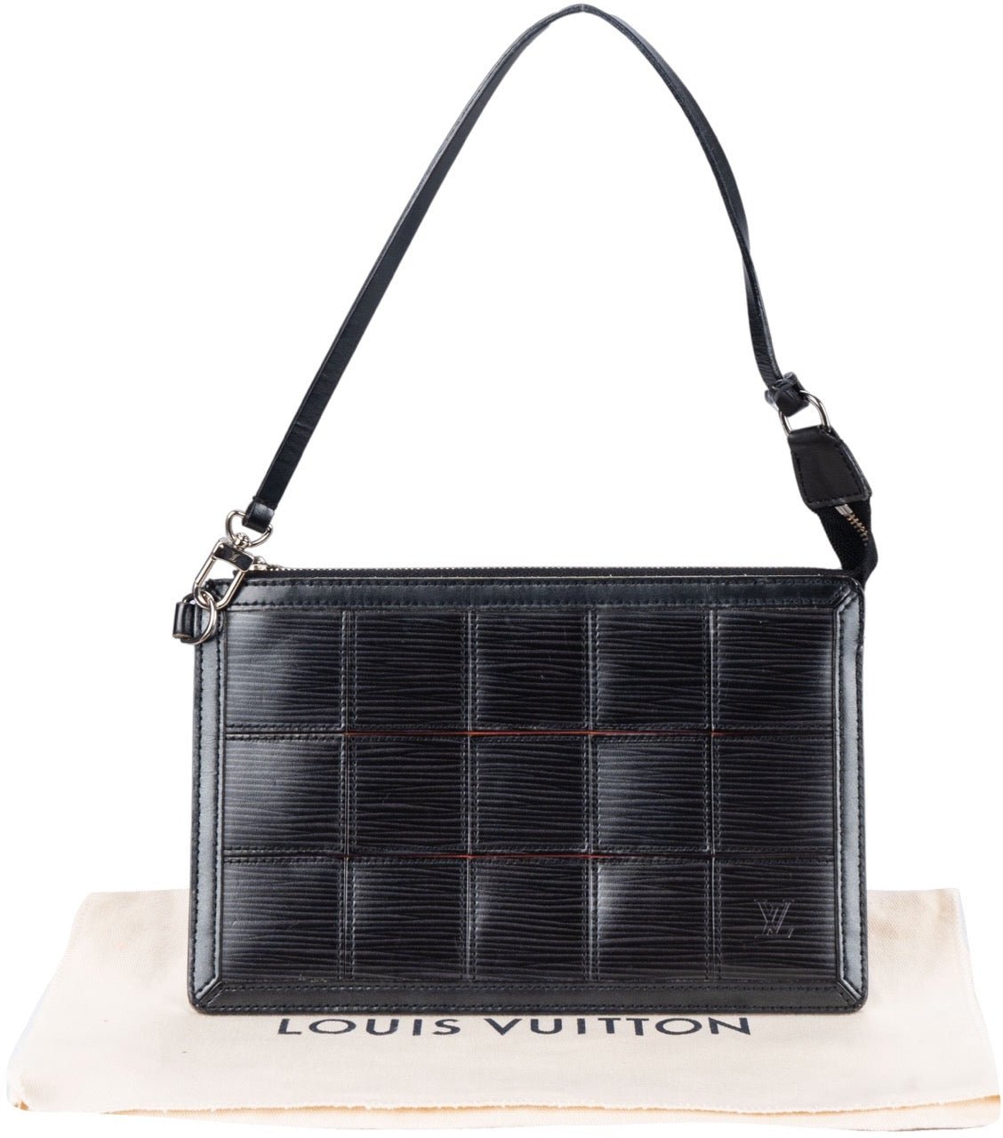 Louis Vuitton Louis Vuitton Epi Stretch Pochette Accessoire Zwart