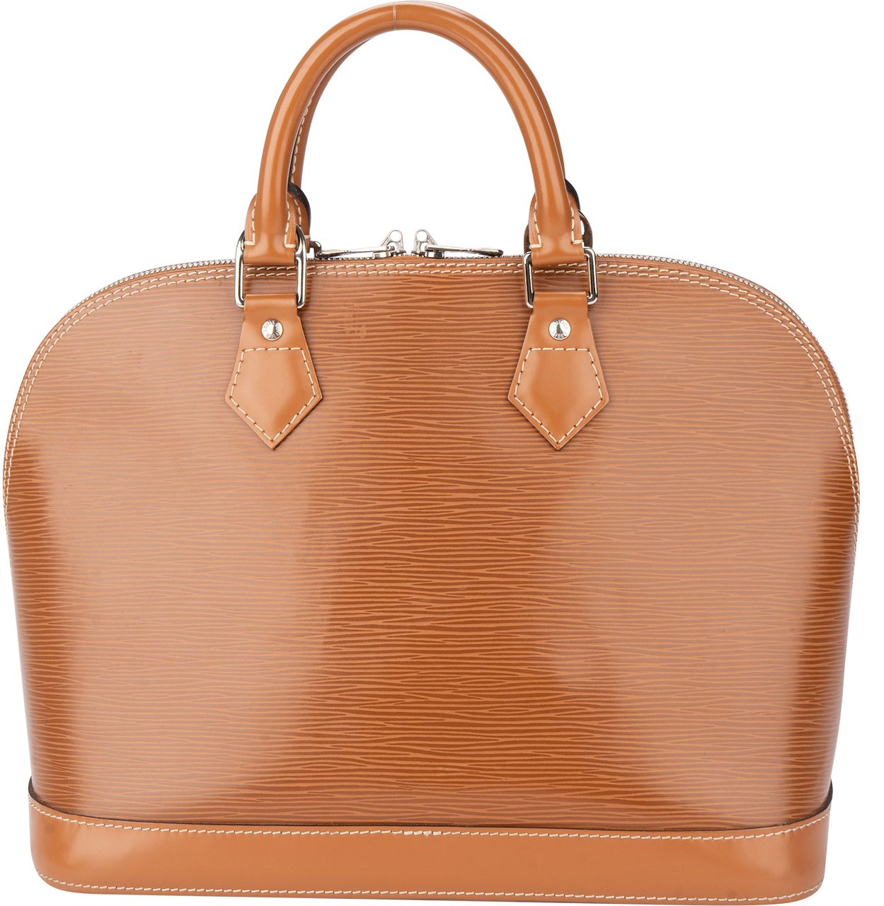 Louis Vuitton Louis Vuitton Brun Epi Leather Alma PM Handbag Divers