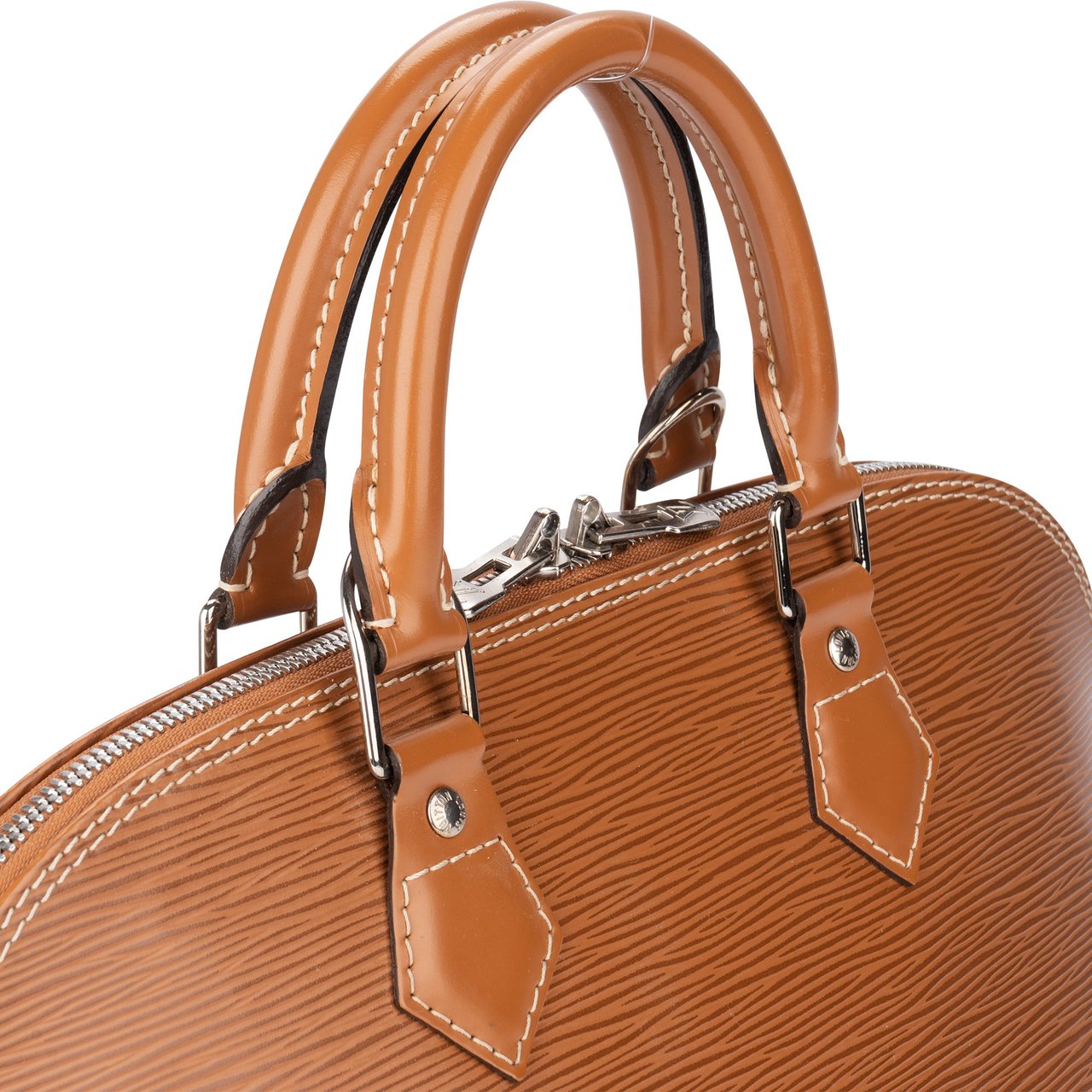 Louis Vuitton Louis Vuitton Brun Epi Leather Alma PM Handbag Divers