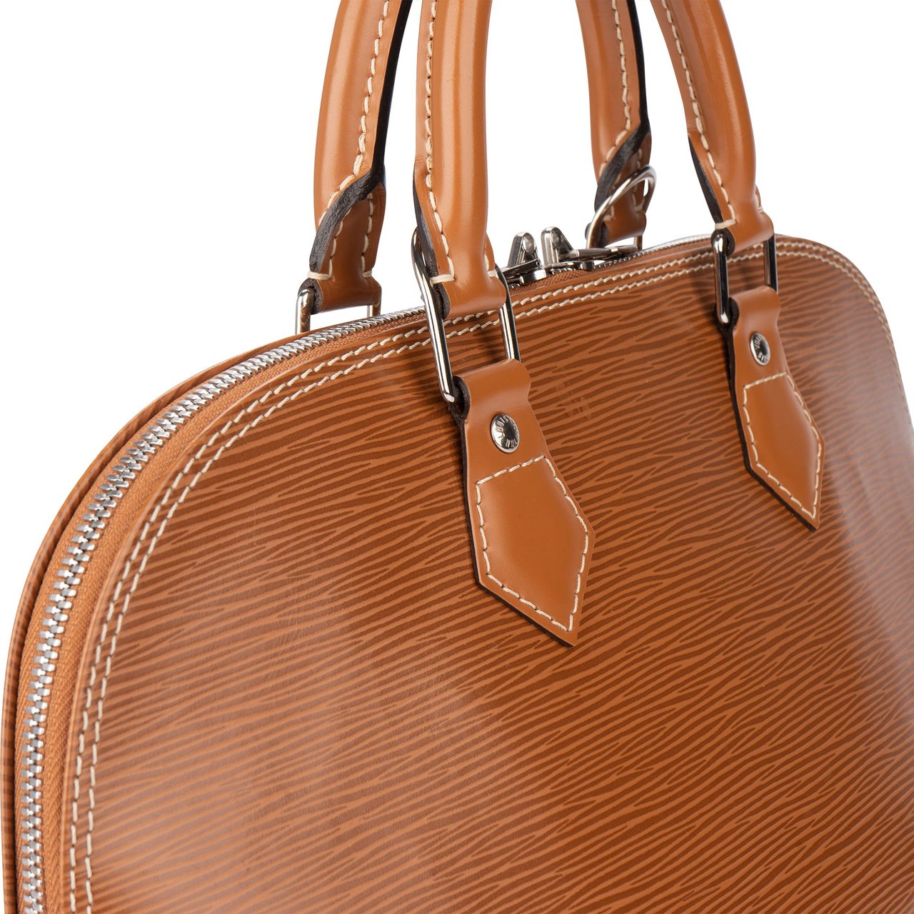 Louis Vuitton Louis Vuitton Brun Epi Leather Alma PM Handbag Divers