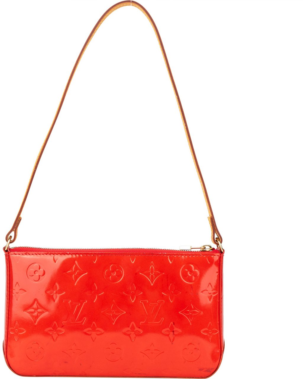 Louis Vuitton Louis Vuitton Rouge Vernis Monogram Mallory Shoulder Bag Rood