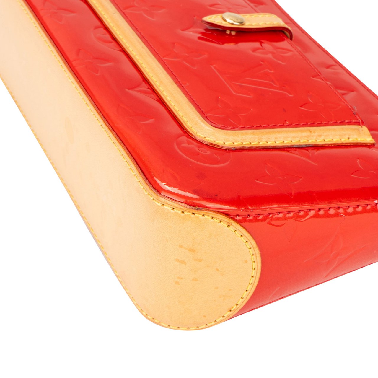 Louis Vuitton Louis Vuitton Rouge Vernis Monogram Mallory Shoulder Bag Rood