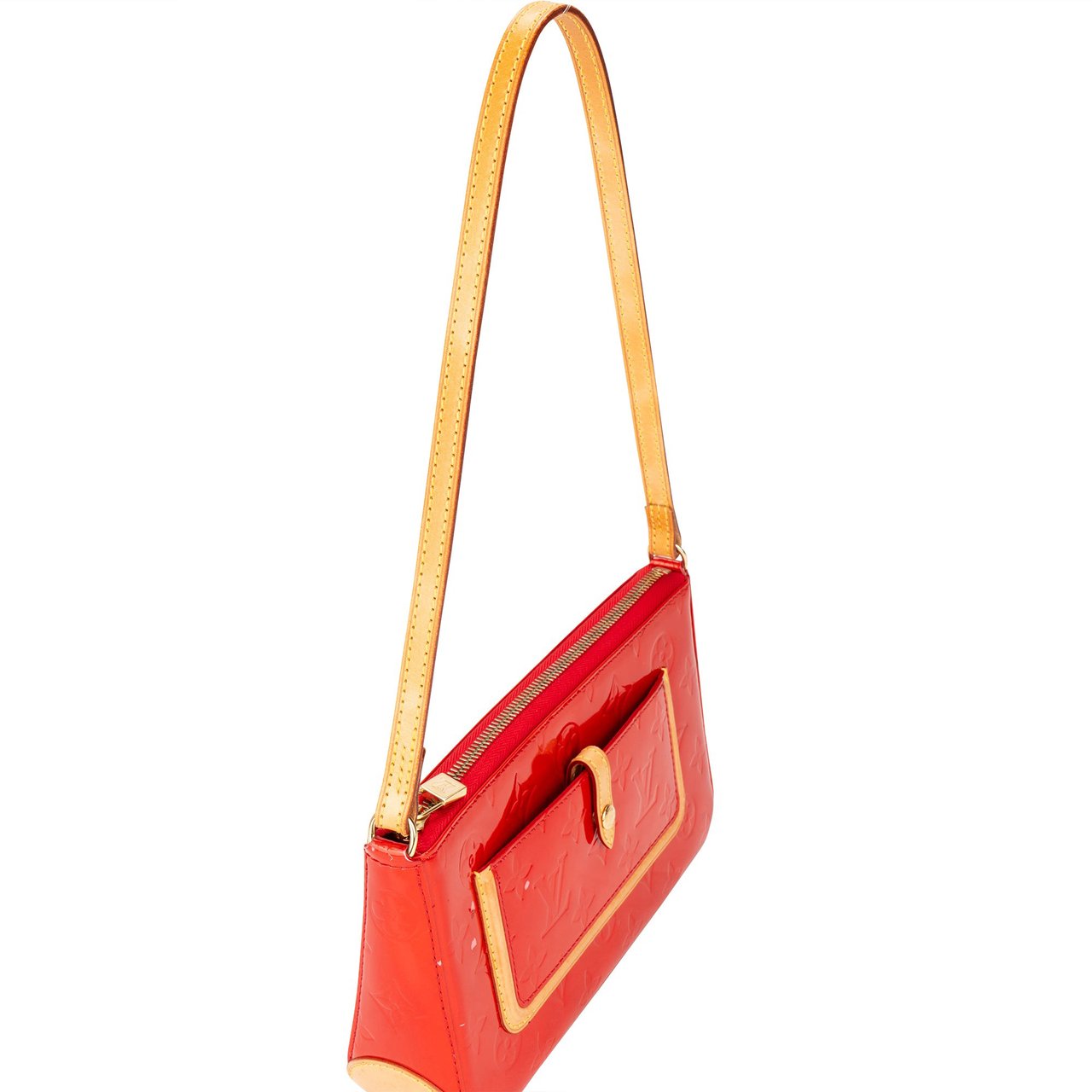 Louis Vuitton Louis Vuitton Rouge Vernis Monogram Mallory Shoulder Bag Rood
