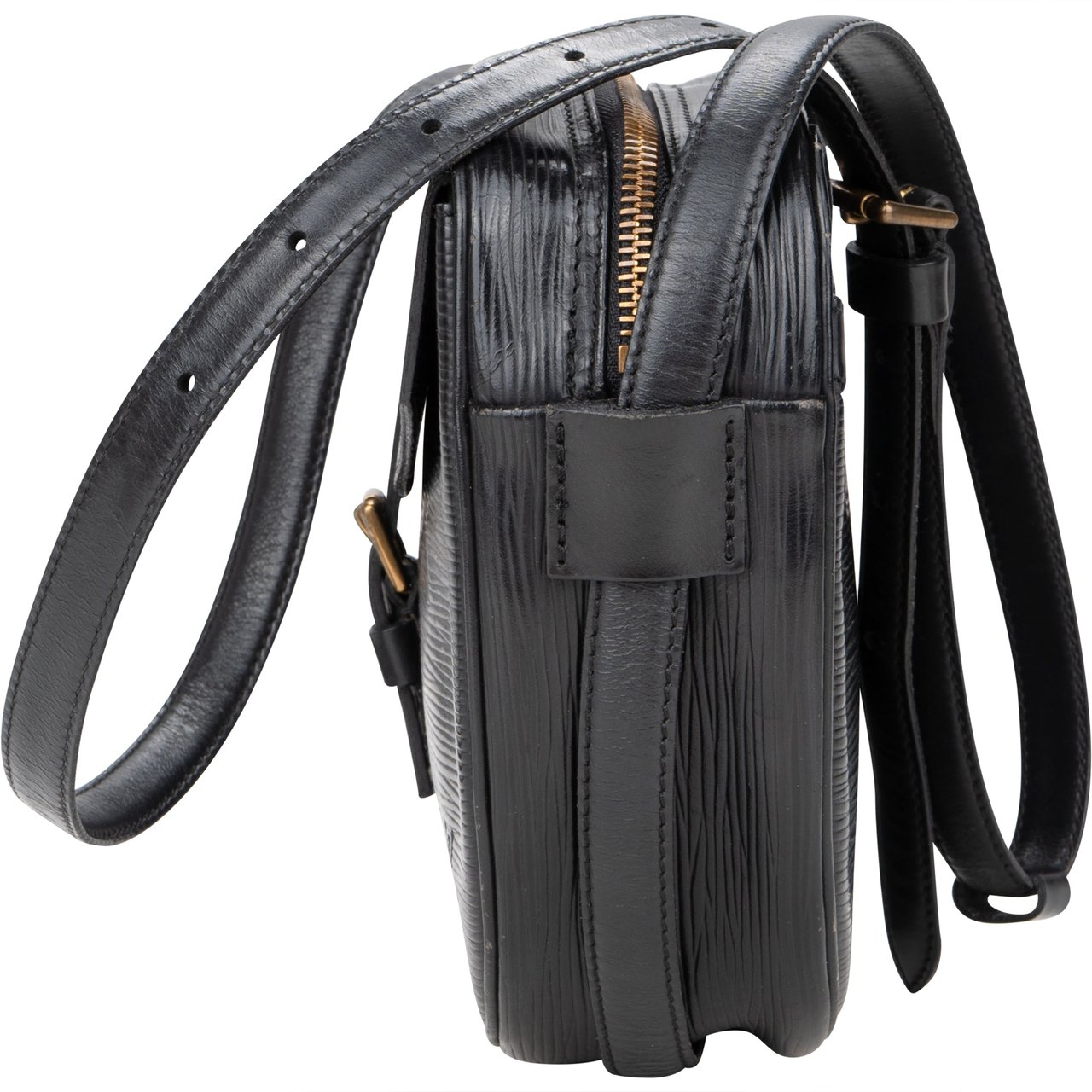 Louis Vuitton Louis Vuitton Noir Epi Leather Jeune Fille MM Crossbody Bag Divers