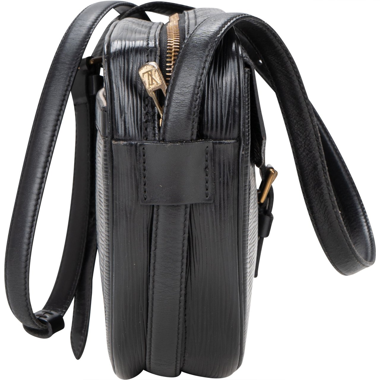 Louis Vuitton Louis Vuitton Noir Epi Leather Jeune Fille MM Crossbody Bag Divers