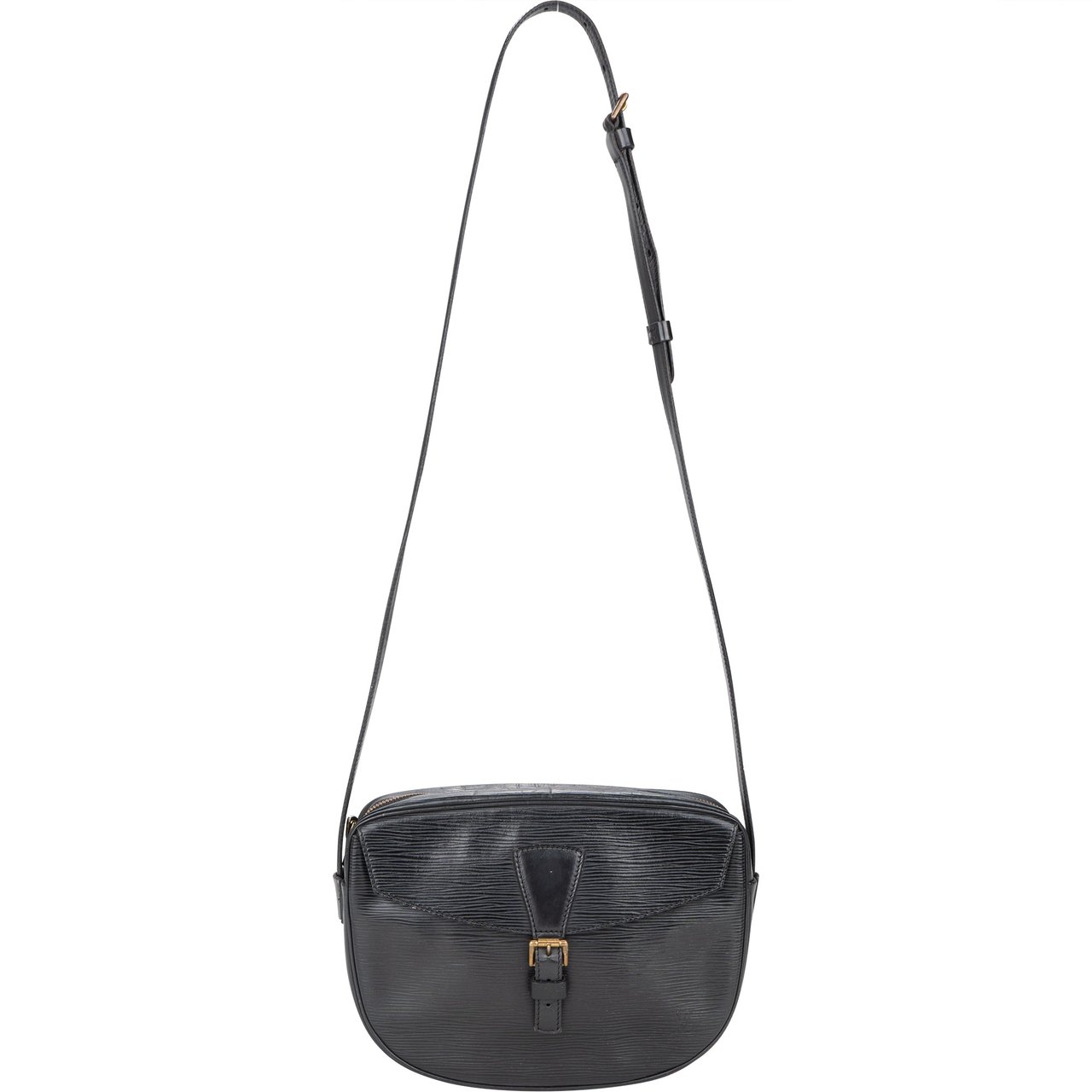 Louis Vuitton Louis Vuitton Noir Epi Leather Jeune Fille MM Crossbody Bag Divers
