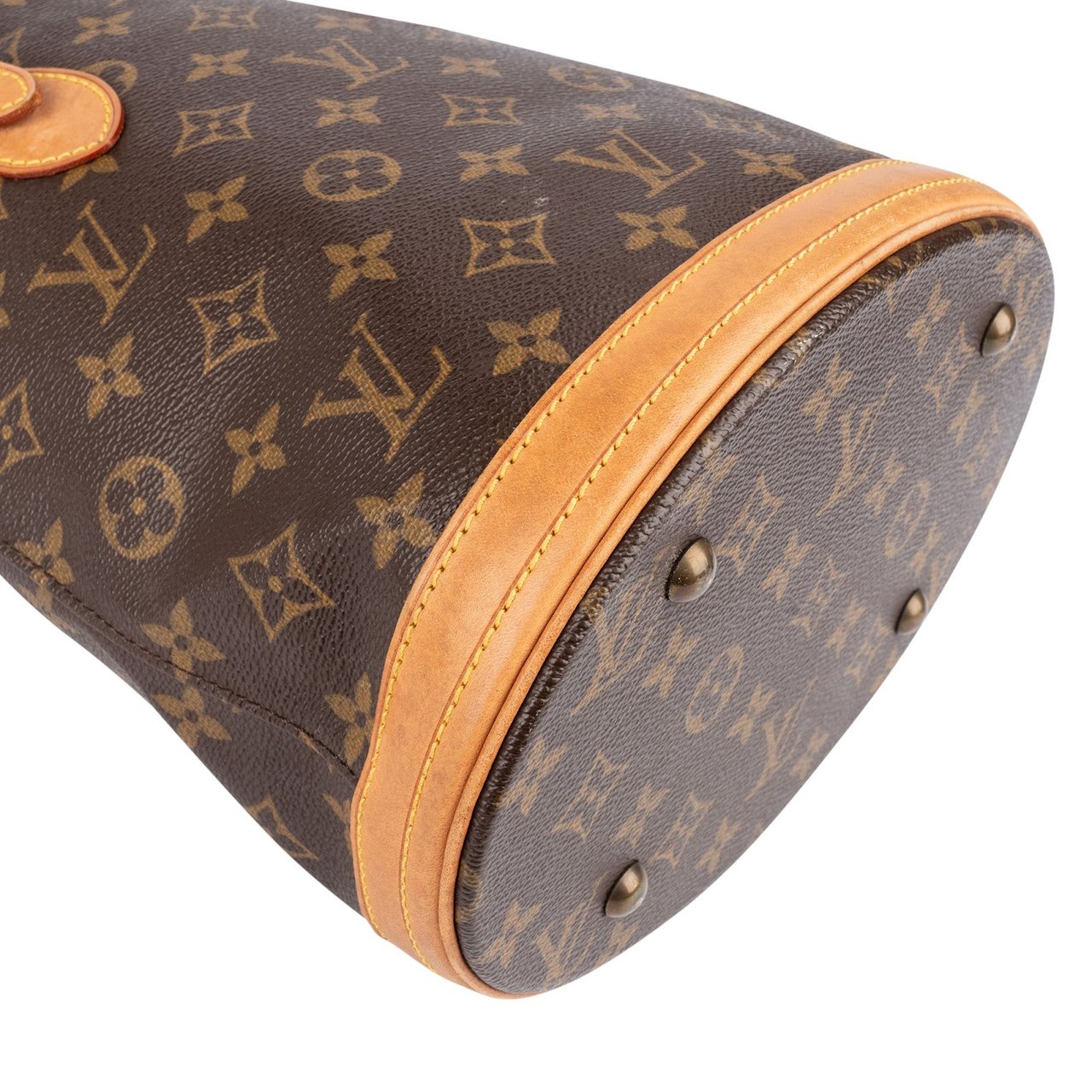 Louis Vuitton Louis Vuitton Monogram Canvas Bucket PM Shoulder Bag Bruin