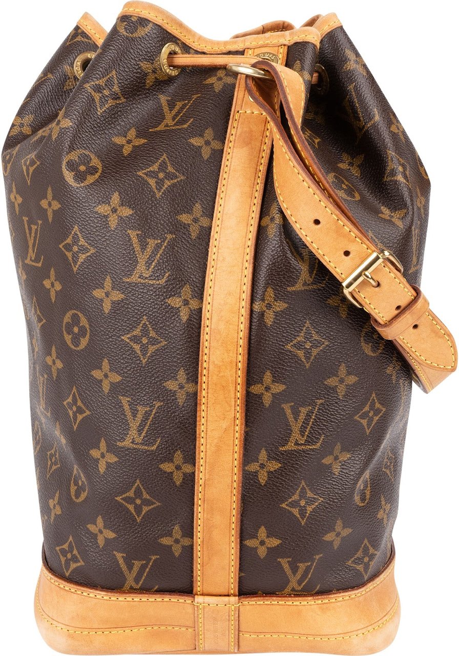 Louis Vuitton Monogram Canvas Sac Noé Grande Shoulder Bag Bruin