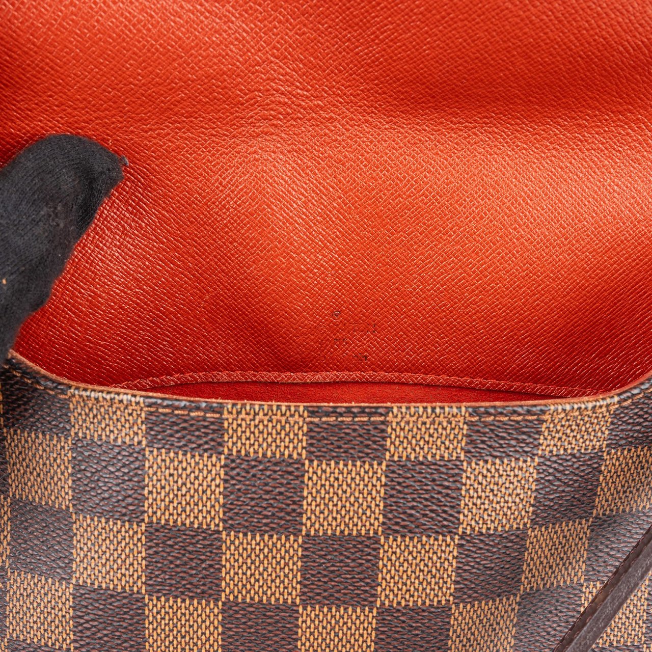 Louis Vuitton Damier Ebene Salsa Musette PM Crossbody Bag Bruin