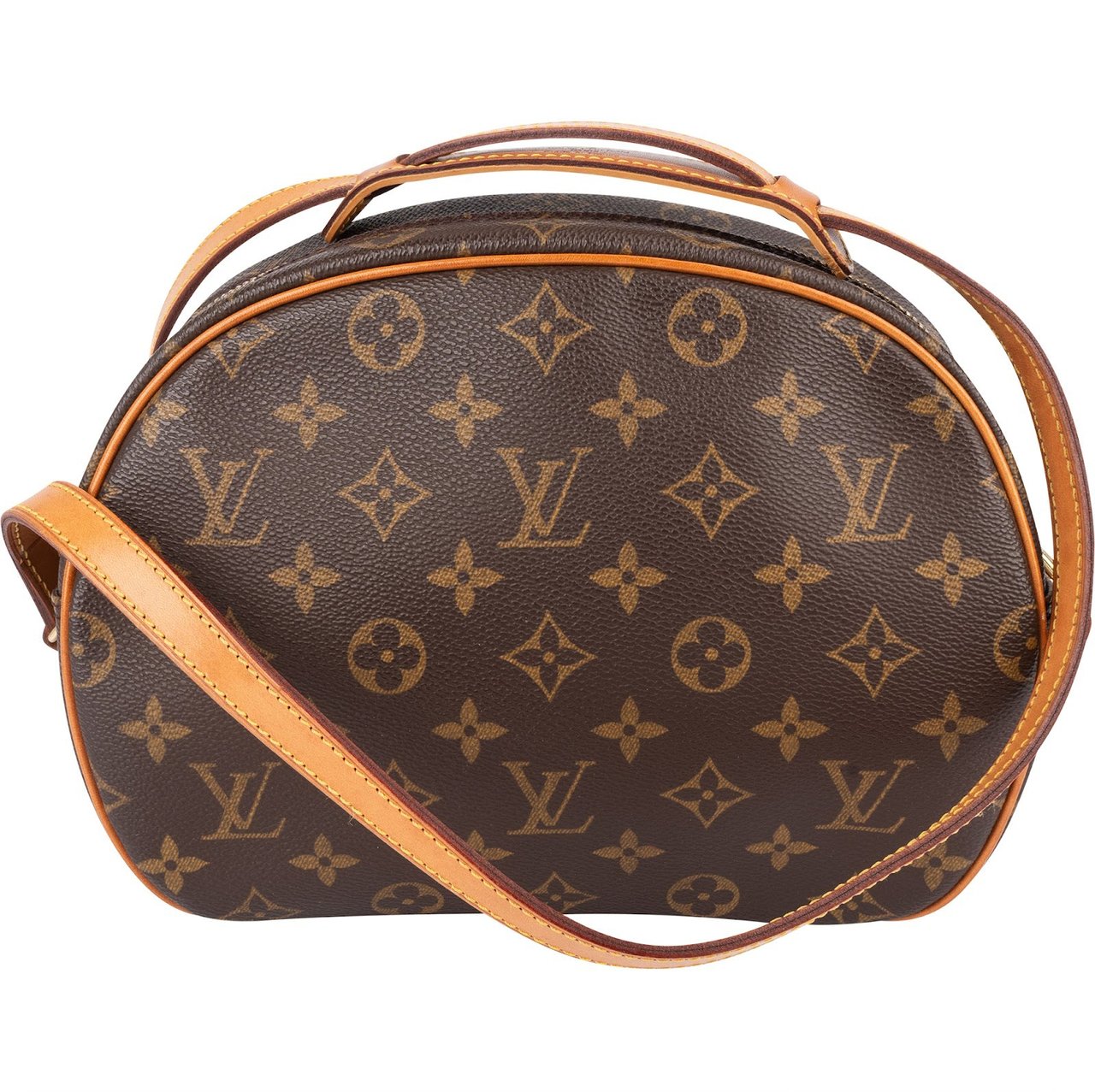 Louis Vuitton Monogram Canvas Blois Crossbody Bag Bruin