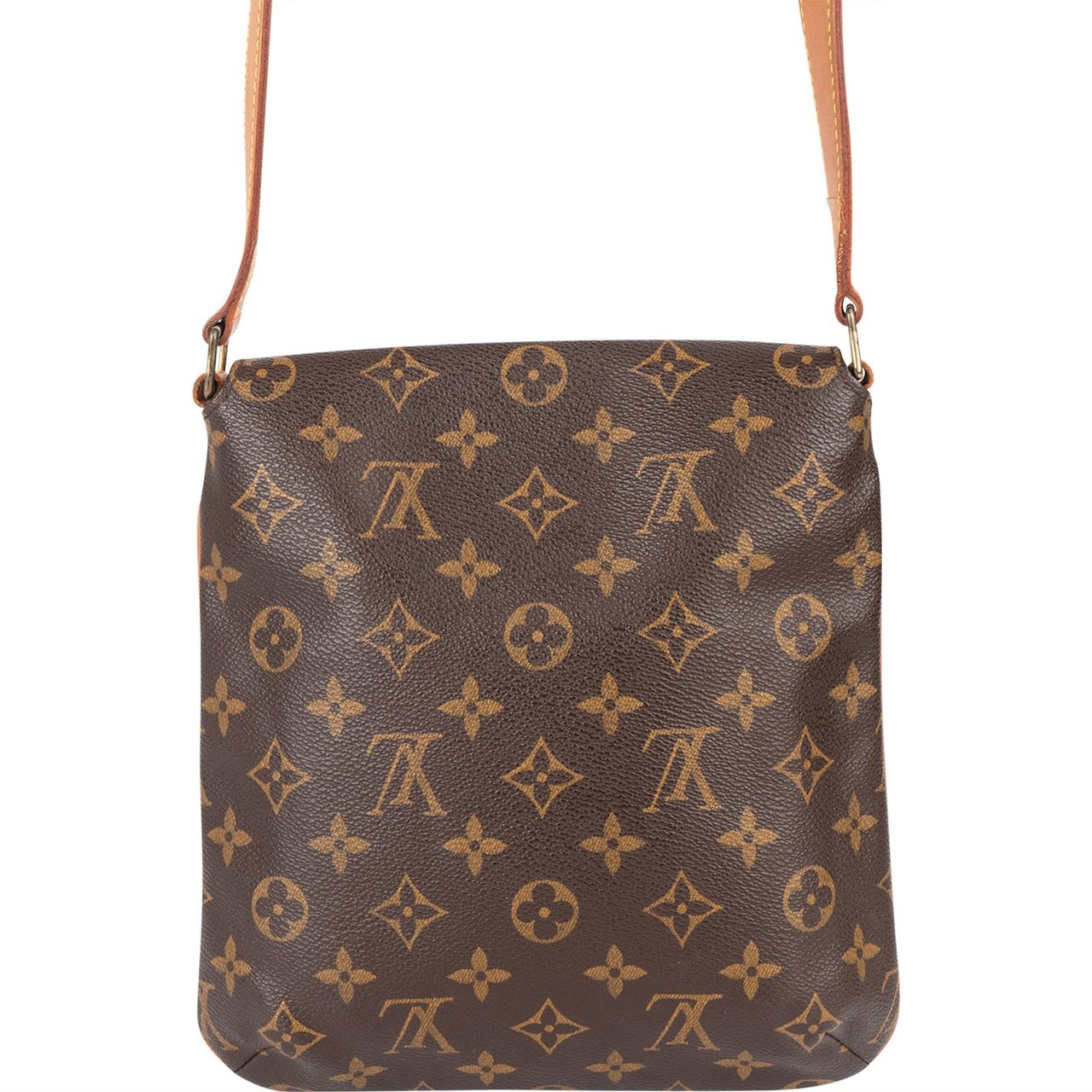 Louis Vuitton Monogram Canvas Salsa Musette PM Crossbody Bag Bruin