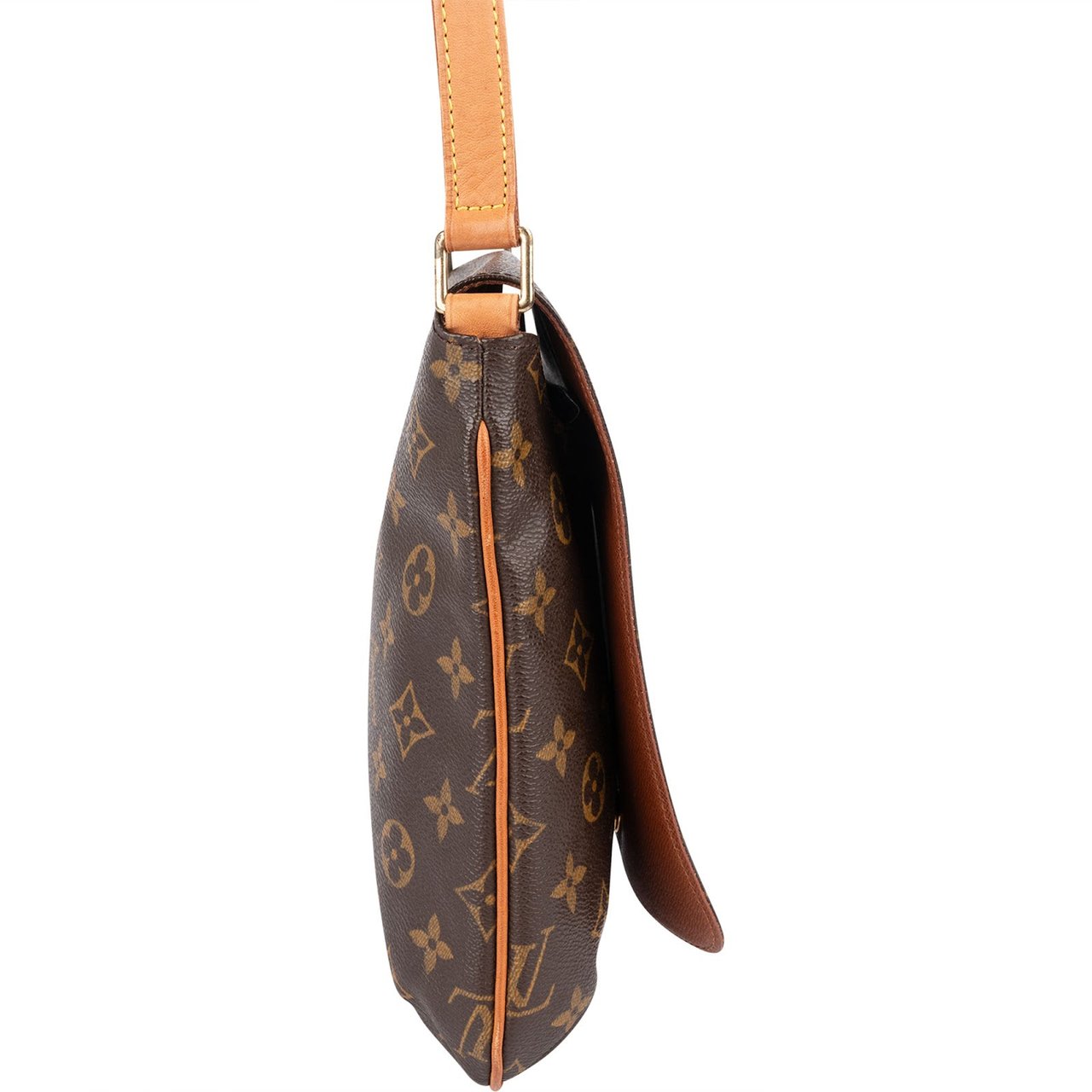 Louis Vuitton Monogram Canvas Salsa Musette PM Crossbody Bag Bruin