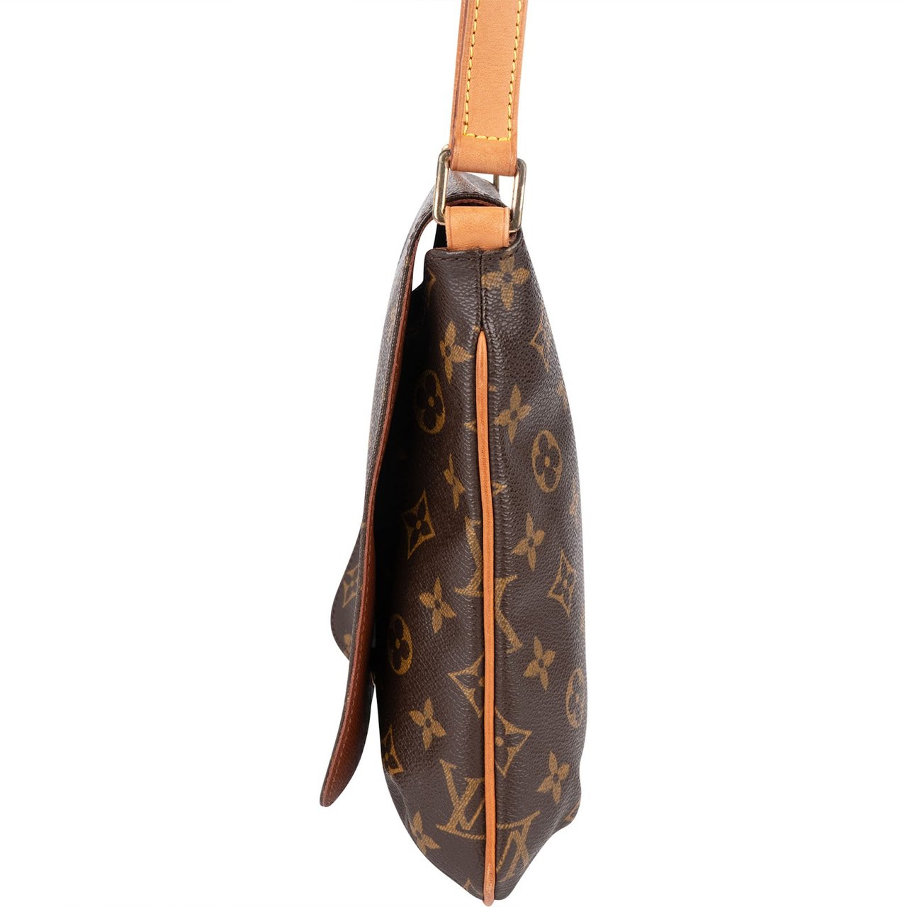 Louis Vuitton Monogram Canvas Salsa Musette PM Crossbody Bag Bruin