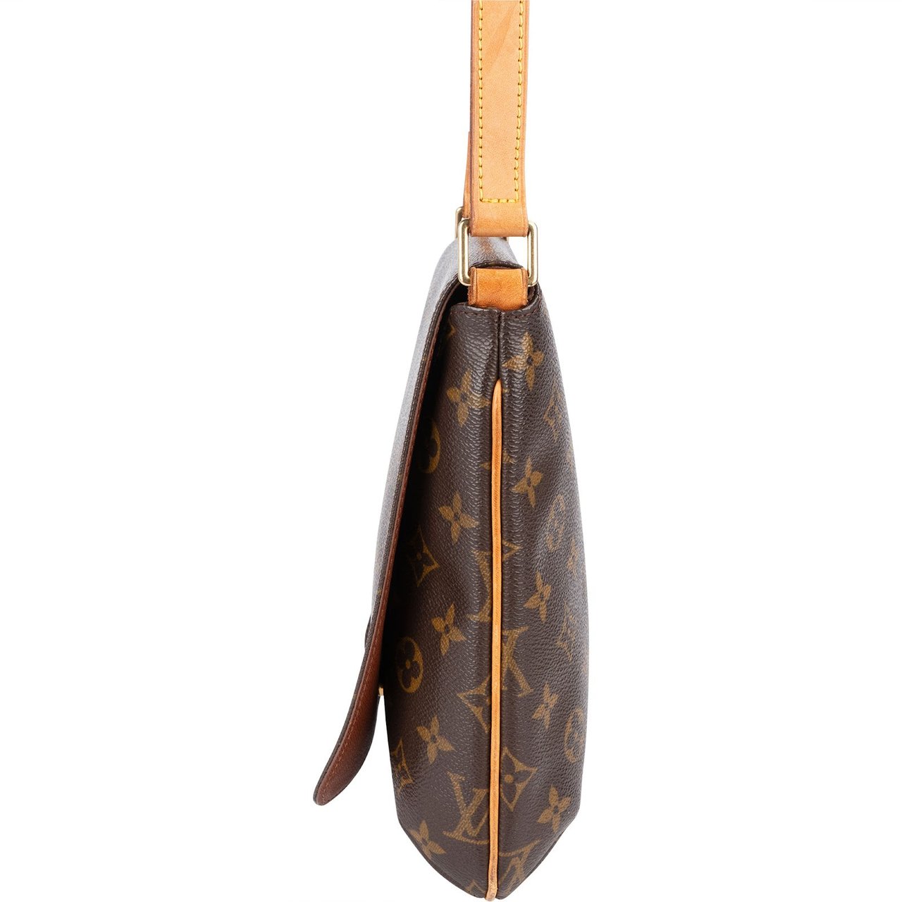 Louis Vuitton Louis Vuitton Monogram Canvas Salsa Musette PM Shoulder Bag Bruin
