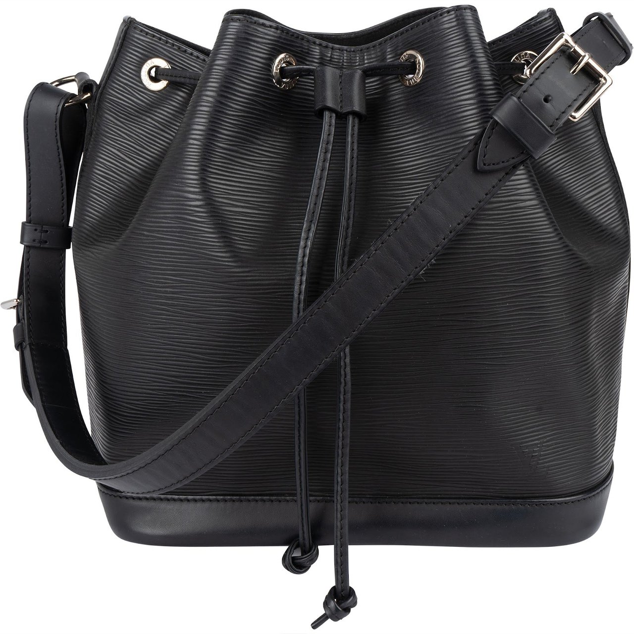 Louis Vuitton Louis Vuitton Noir Epi Leather NM Sac Noé Petit Shoulder Bag Zwart