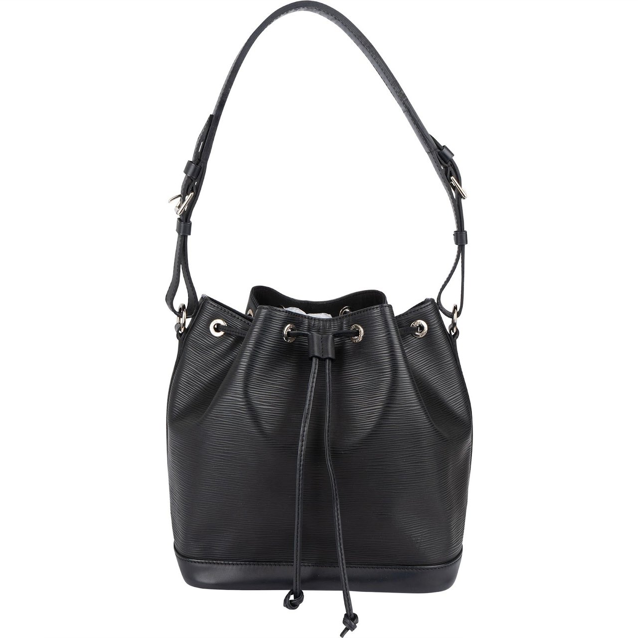 Louis Vuitton Louis Vuitton Noir Epi Leather NM Sac Noé Petit Shoulder Bag Zwart