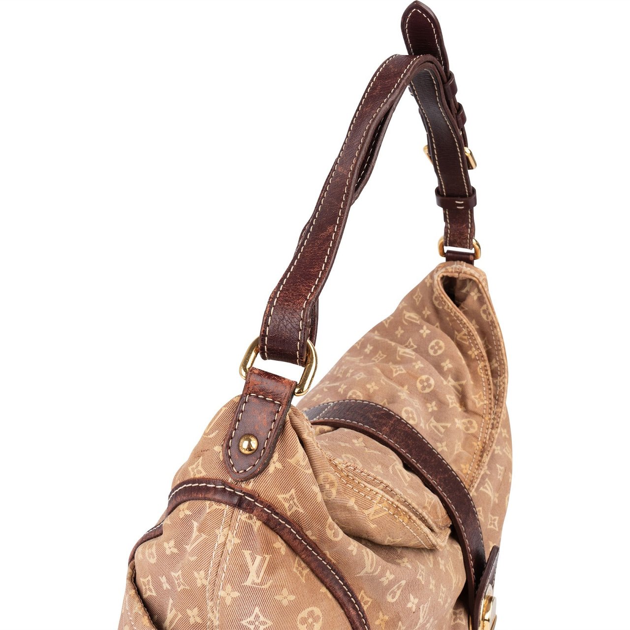 Louis Vuitton Louis Vuitton Mini Lin Monogram Idylle Shoulder Bag Bruin
