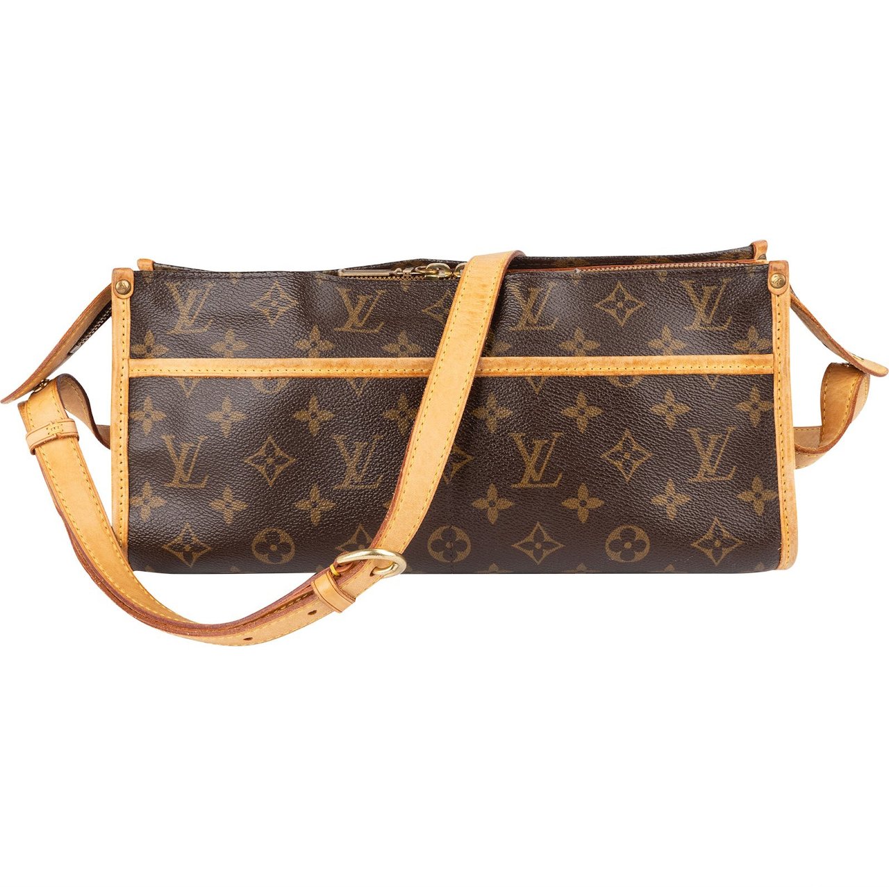 Louis Vuitton Louis Vuitton Monogram Canvas Popincourt Long Crossbody Bag Bruin