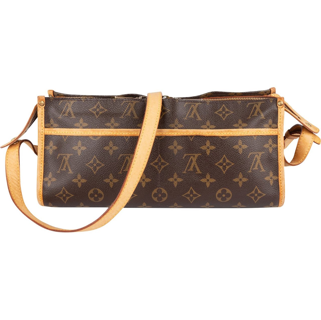 Louis Vuitton Louis Vuitton Monogram Canvas Popincourt Long Crossbody Bag Bruin