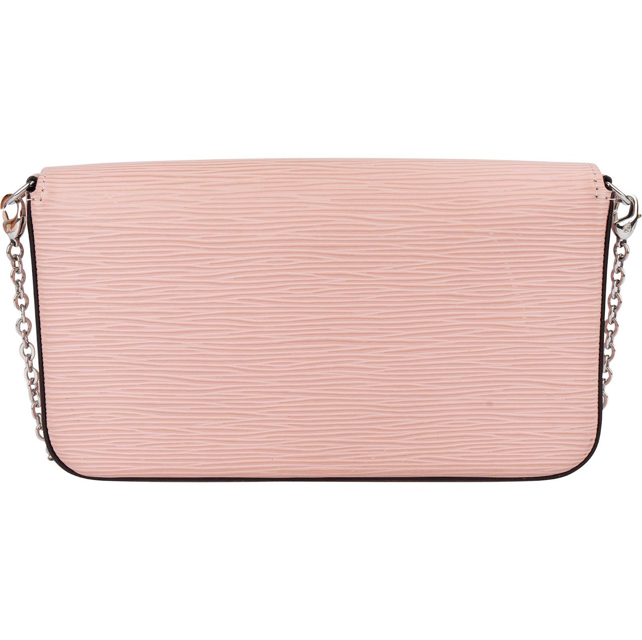 Louis Vuitton Pink Epi Leather Pochette Felicie Crossbody Bag Roze