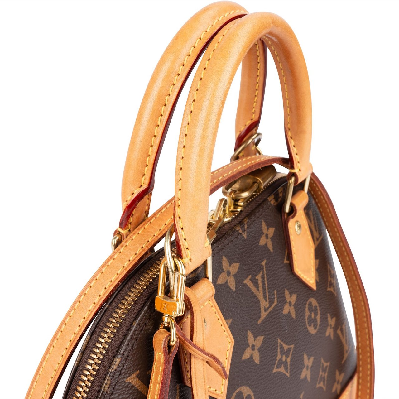 Louis Vuitton Louis Vuitton Monogram Canvas Alma BB Handbag Bruin