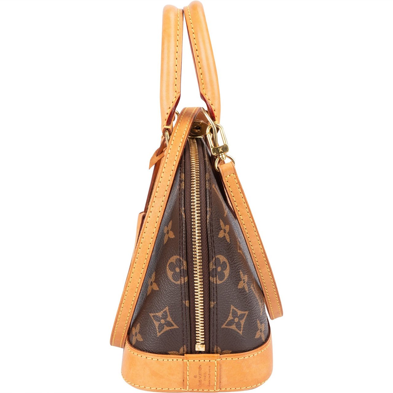 Louis Vuitton Louis Vuitton Monogram Canvas Alma BB Handbag Bruin