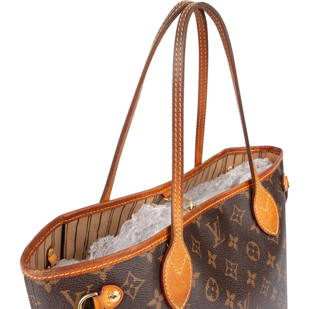 Louis Vuitton Louis Vuitton Monogram Canvas Neverfull PM Shoulder Bag Bruin