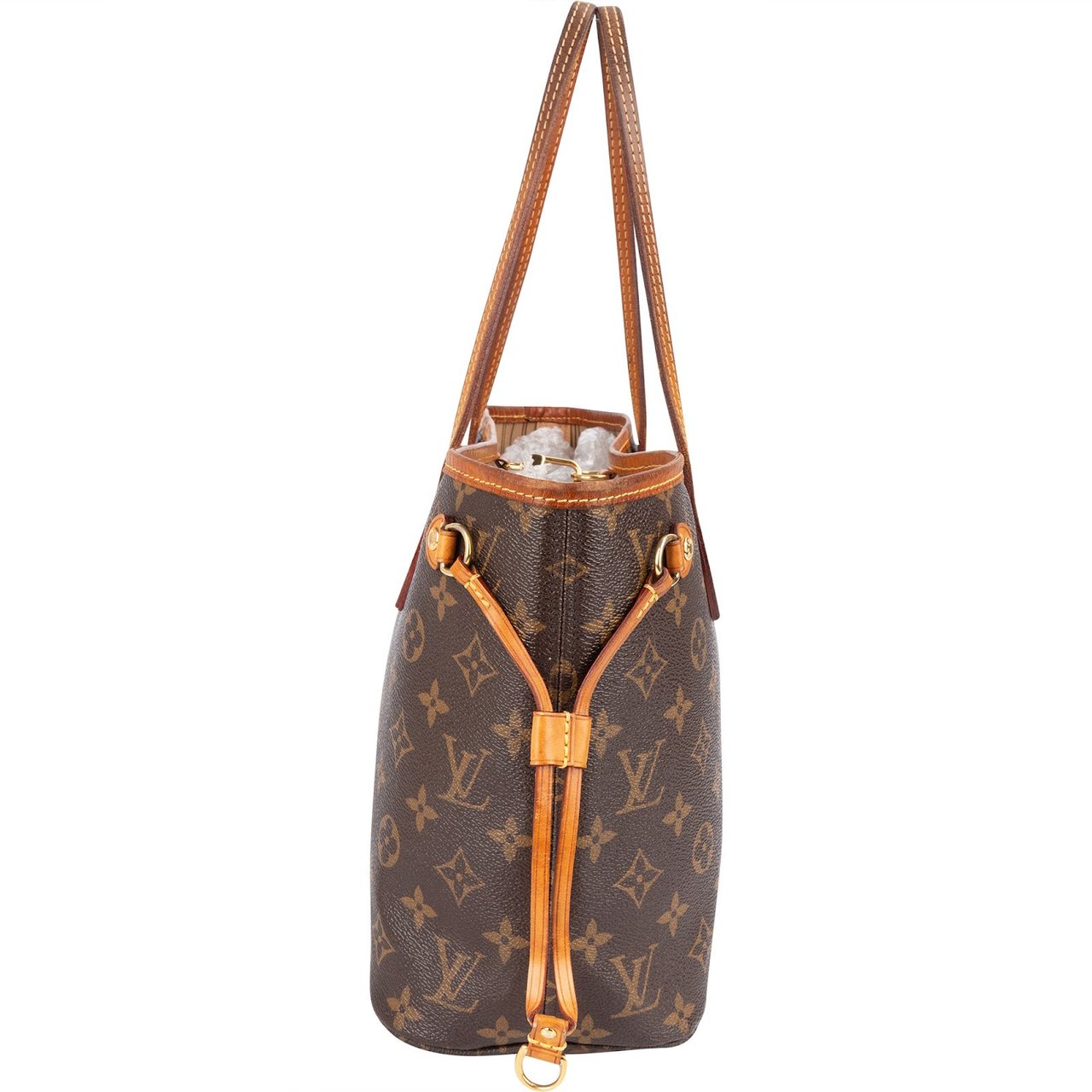 Louis Vuitton Louis Vuitton Monogram Canvas Neverfull PM Shoulder Bag Bruin
