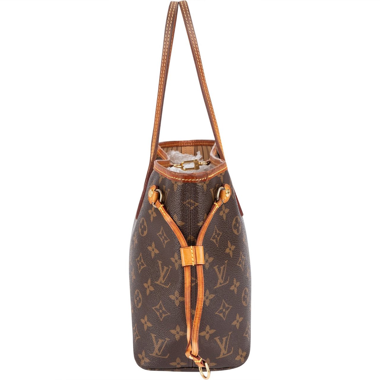 Louis Vuitton Louis Vuitton Monogram Canvas Neverfull PM Shoulder Bag Bruin