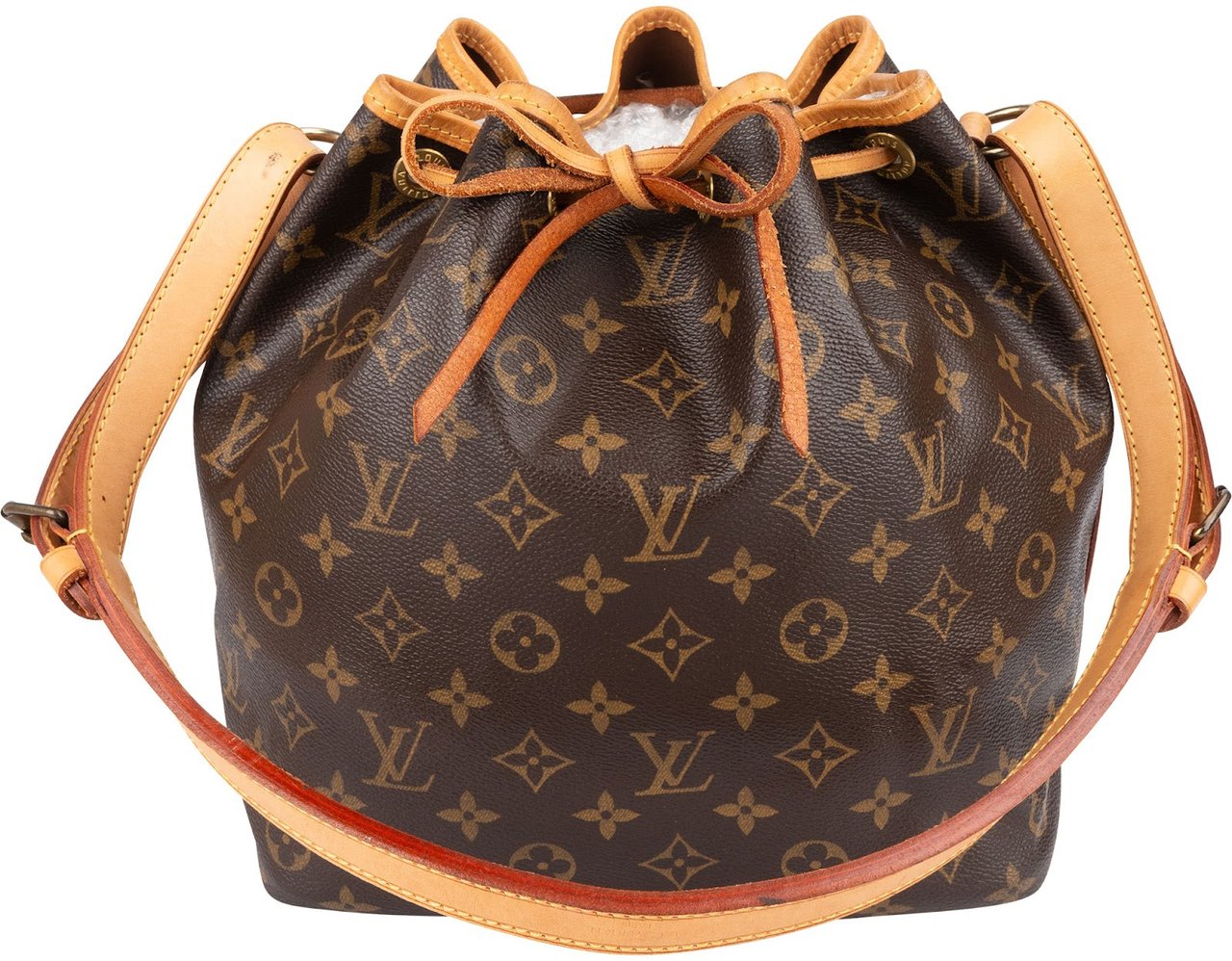Louis Vuitton Louis Vuitton Monogram Canvas Sac Noé Petit Shoulder Bag Bruin