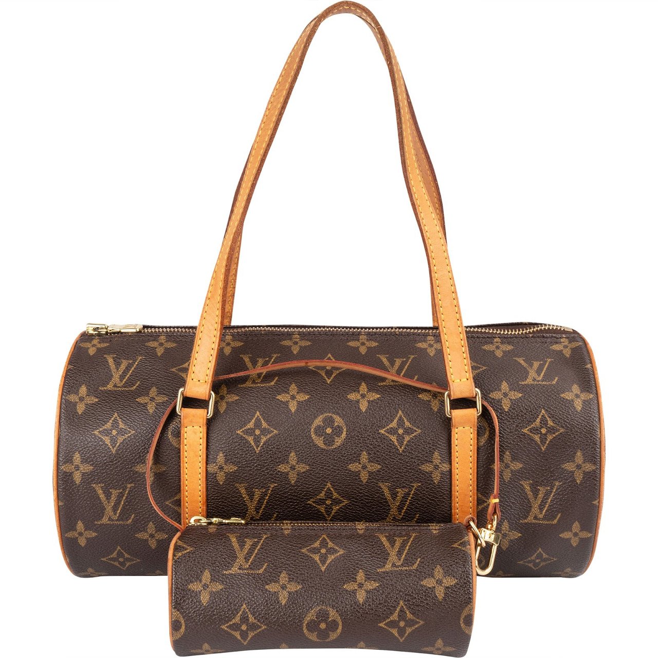 Louis Vuitton Louis Vuitton Monogram Canvas Papillon Set Handbag Bruin