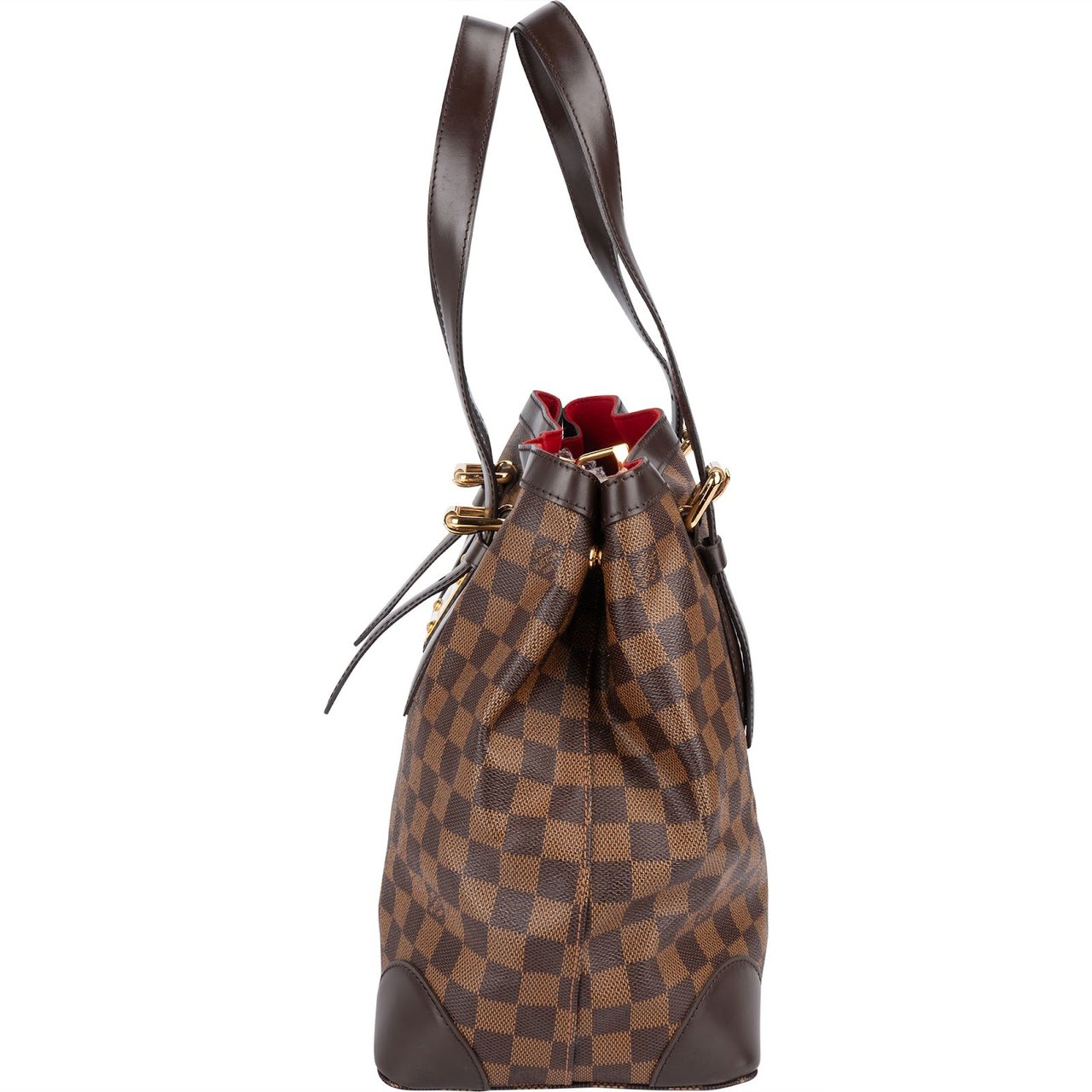 Louis Vuitton Louis Vuitton Monogram Damier Ebene Hampstead GM Shoulder Bag Bruin