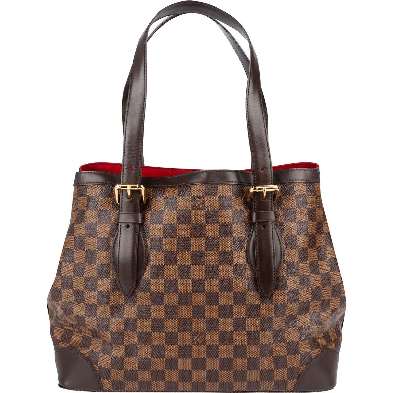 Louis Vuitton Louis Vuitton Monogram Damier Ebene Hampstead GM Shoulder Bag Bruin